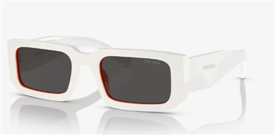 Prada PR06YS White Sunglasses 17M5S0 CR39 Organic 1.5