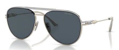 Prada PR54ZS 17F09T Dark Grey Sunglasses