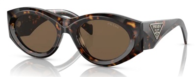 Prada PR20ZS Sunglasses Brown 2AU06B