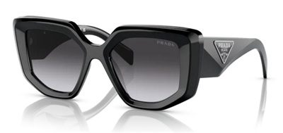 Prada PR14ZS Black Sunglasses 1AB09S