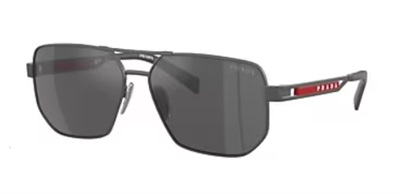Prada Linea Rossa PS51ZS Güneş Gözlüğü Koyu Gri 19K6OA CR39 Organik 1.5