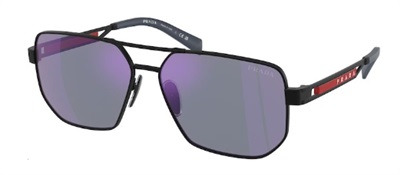 Prada Linea Rossa PS51ZS Güneş Gözlüğü Siyah 1BO70A Polarize