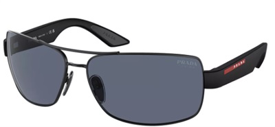Prada Linea Rossa PS50ZS Güneş Gözlüğü Siyah 1BO09R Aynali