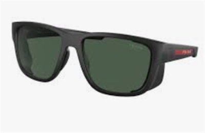 Prada Linea Rossa İndirimli PS07WS Güneş Gözlüğü Siyah 1BO06U CR39 Organik 1.5