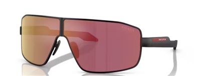 Prada Linea Rossa İndirimli PS54YS Güneş Gözlüğü Siyah 1BO10A CR39 Organik 1.5