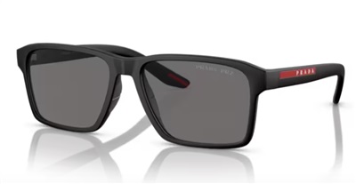 Prada Linea Rossa İndirimli PS05YS Güneş Gözlüğü Siyah DG002G CR39 Organik 1.5