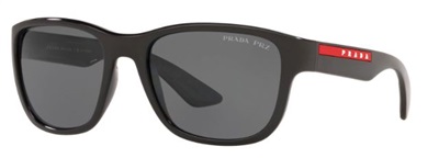 Prada Linea Rossa PS01US Güneş Gözlüğü Siyah 1AB5Z1 Polarize