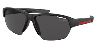 Prada Linea Rossa İndirimli PS03YS Güneş Gözlüğü Siyah 1BO06F CR39 Organik 1.5