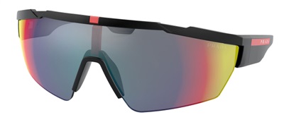 Prada Linea Rossa PS03XS Güneş Gözlüğü Siyah DG008F Aynali