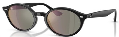 Ray-Ban RB4315 601/39 Black Mirrored Men's Sunglasses