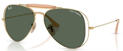 Ray-Ban RB3029M 001/71 Gold Men's Sunglasses