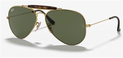Ray-Ban RB3029M Gold 001/OV Mirrored Sunglasses