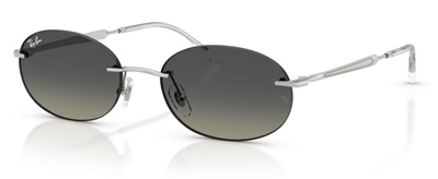 Ray-Ban RB3767 003/11 Silver Men's Sunglasses CR39 Organic 1.5