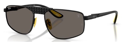 Ray-Ban RB3776M F128B1 Black Mineral Men's Sunglasses