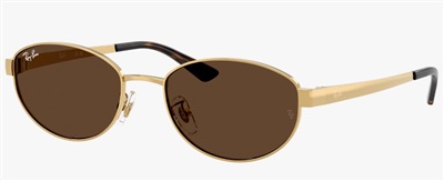 Ray-Ban RB3774D Güneş Gözlüğü Altın 001/73 CR39 Organik 1.5