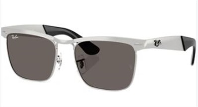 Ray-Ban RB3875 Güneş Gözlüğü Gümüş 019/B1 Mineral