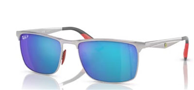 Ray-Ban RB3726M Güneş Gözlüğü Gümüş F007A1 Polarize