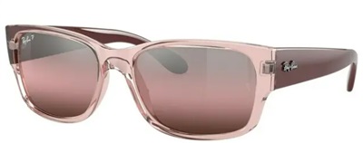 Ray-Ban RB4388 Güneş Gözlüğü Pembe 6648G8 Polarize