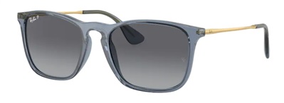 Ray-Ban Chris RB4187 Güneş Gözlüğü Mavi 6592T3 Polarize