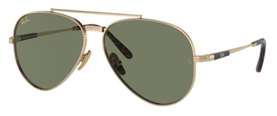 Ray-Ban Aviator Titanium RB8225 Güneş Gözlüğü Altın 313852 Mineral