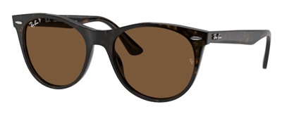 Ray-Ban Wayfarer II RB2185 Güneş Gözlüğü Kahverengi 902/57 Polarize