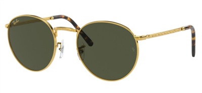 Ray-Ban New Round RB3637 Güneş Gözlüğü Altın 919631 Mineral