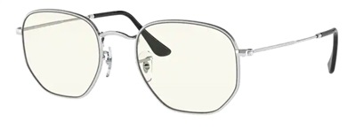 Ray-Ban Hexagonal RB3548 Sunglasses Silver 003/BL Photochromic