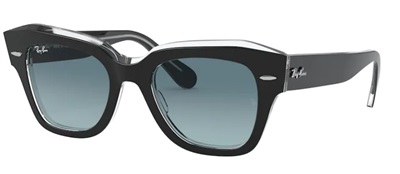 Ray-Ban RB2186 12943M Black Men's Sunglasses
