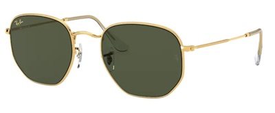 Ray-Ban Hexagonal RB3548 Güneş Gözlüğü Altın 919631 Mineral