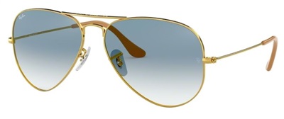 Ray-Ban RB3025 Güneş Gözlüğü Altın 001/3F