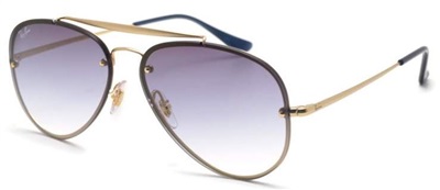 Ray-Ban RB3584N Güneş Gözlüğü Altın 91400S CR39 Organik 1.5
