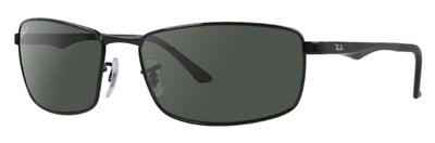 Ray-Ban RB3498 Güneş Gözlüğü Siyah 002/71 CR39 Organik 1.5