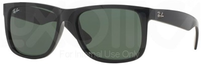Ray-Ban Justin RB4165 Güneş Gözlüğü Siyah 601/71 CR39 Organik 1.5