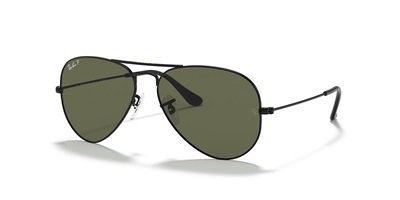 Ray-Ban RB3025 Güneş Gözlüğü Siyah 002/58 Polarize