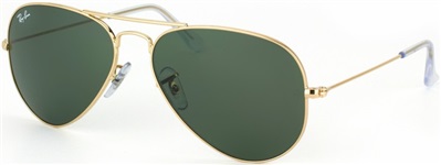 Ray-Ban RB3025 Güneş Gözlüğü Altın W3234