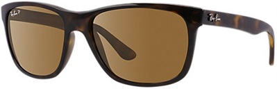 Ray-Ban RB4181 710/83 57 RB4181 Güneş Gözlüğü Kahverengi 710/83 Polarize