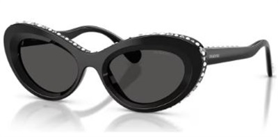 Swarovski Matrix:eyewear SK6061U Black 5752908 SK6061U Güneş Gözlüğü Siyah
