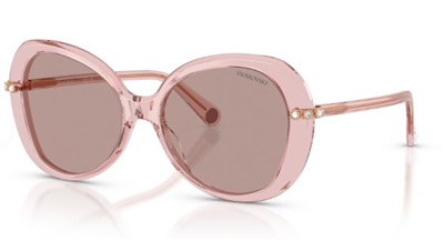 Swarovski Matrix:eyewear SK6059 Pin/cre 5752904 Güneş Gözlüğü Pembe