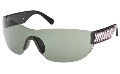Swarovski Curiosa Eyewear SW5634746 Güneş Gözlüğü SK0364 98Q Siyah