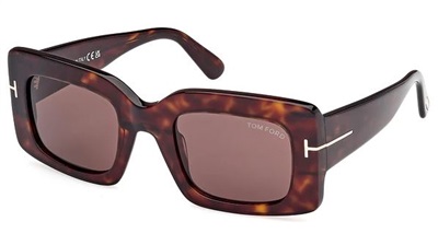 Tom Ford FT1188/S Güneş Gözlüğü Koyu Kahverengi 52E CR39 Organik 1.5