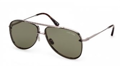 Tom Ford FT1071/S Güneş Gözlüğü Gümüş 14N CR39 Organik 1.5