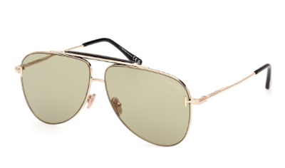 Tom Ford İndirimli FT1018/S Güneş Gözlüğü Rose Gold 28N CR39 Organik 1.5