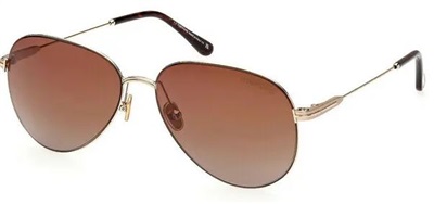 Tom Ford İndirimli FT0993/S Güneş Gözlüğü Altın 32F CR39 Organik 1.5