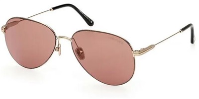 Tom Ford İndirimli FT0993/S Güneş Gözlüğü Altın 32E CR39 Organik 1.5