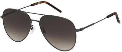 Tommy Hilfiger TH2111/G/S Güneş Gözlüğü Koyu Gri Svkha CR39 Organik 1.5