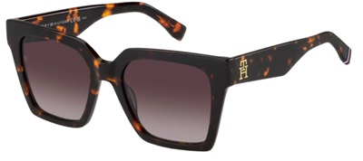 Tommy Hilfiger TH2100/S Güneş Gözlüğü Kahverengi 086HA CR39 Organik 1.5