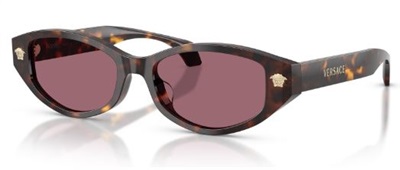 Versace VE4512D Güneş Gözlüğü Kahverengi 108/1A CR39 Organik 1.5