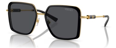 Versace VE2261 Güneş Gözlüğü Siyah 100287 CR39 Organik 1.5