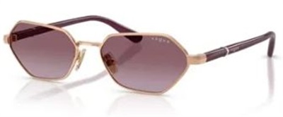 Vogue Eyewear VO4349S Güneş Gözlüğü Rose Gold 51528H CR39 Organik 1.5