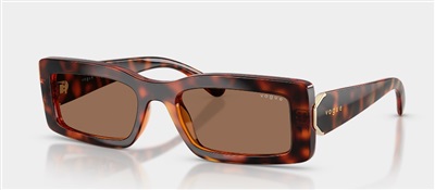 Vogue Eyewear VO5674S Güneş Gözlüğü Koyu Kahverengi W65673 CR39 Organik 1.5